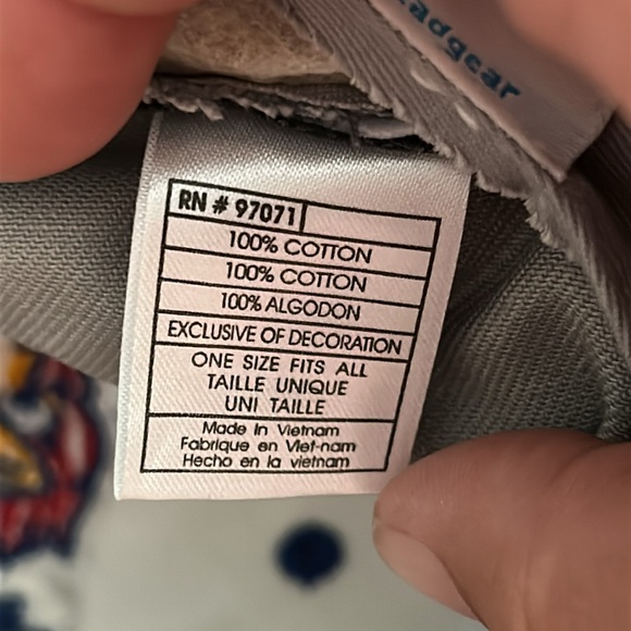 University of Kansas Jayhawks Mascot Baseball‎ Style Hat Cap Gray White NCAA - Picture 6 of 7